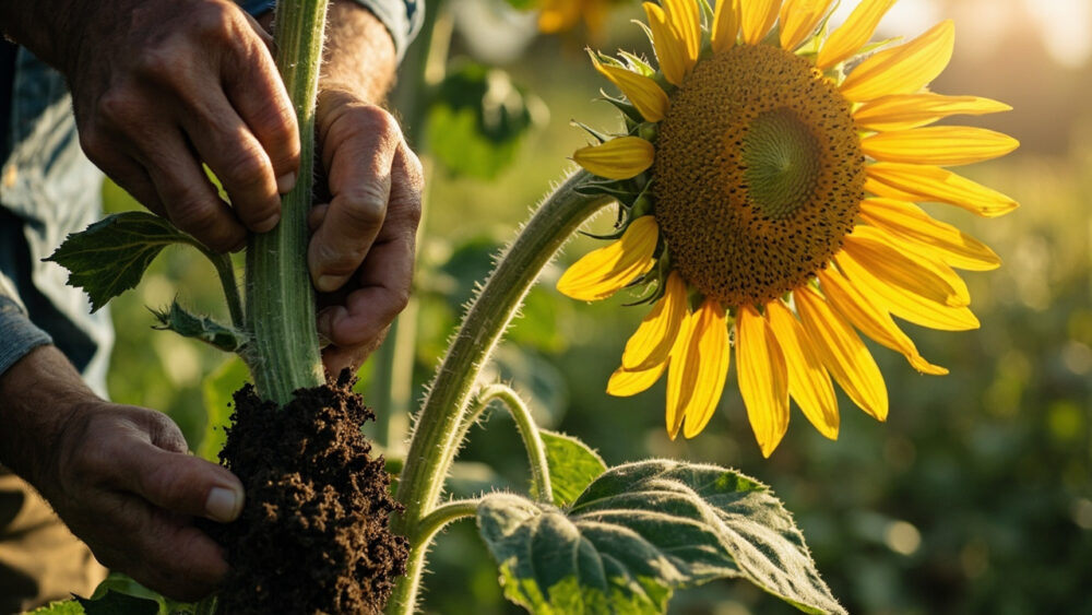 how to grow mammoth sunflowers