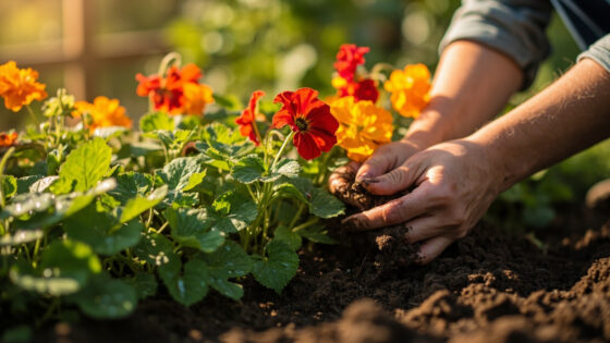 how to grow nasturtiums