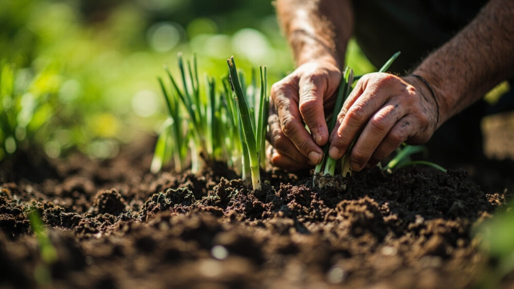 how to grow onions from seed