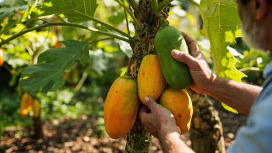 how to grow papayas