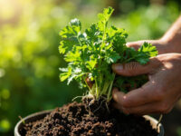 how to grow parsley from cuttings