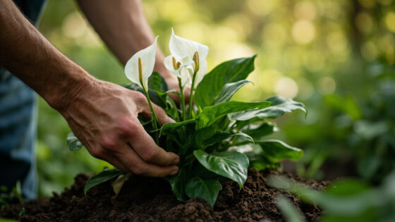 how to grow peace lily