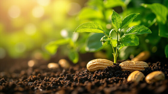 how to grow peanuts