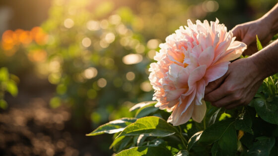 how to grow peonies