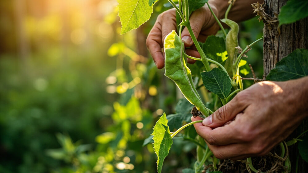 how to grow pole beans