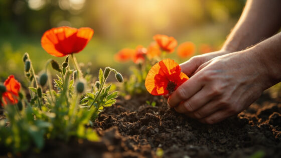 how to grow poppies