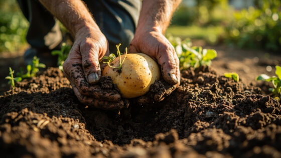 how to grow potatoes from seed