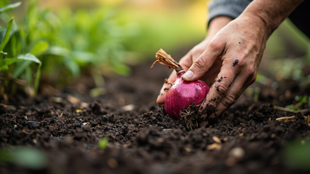 how to grow red onions
