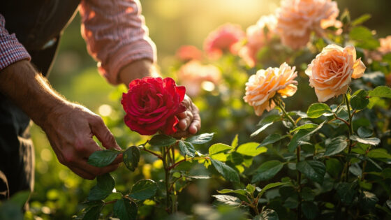 how to grow roses