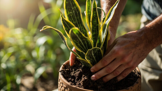how to grow snake plant