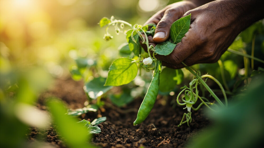 how to grow snap peas