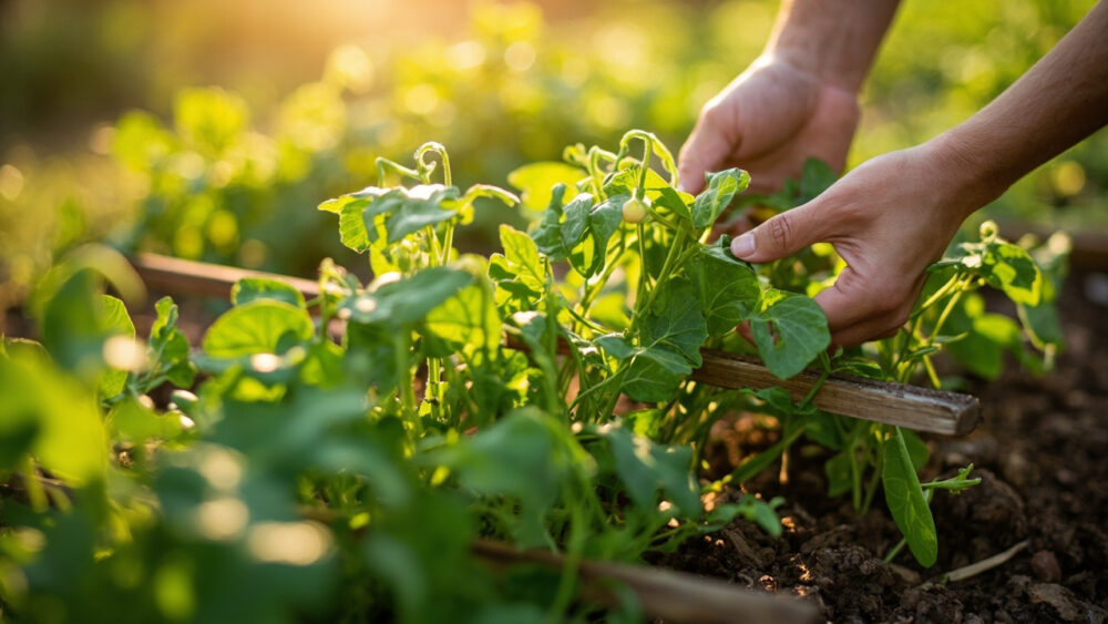 how to grow snow peas