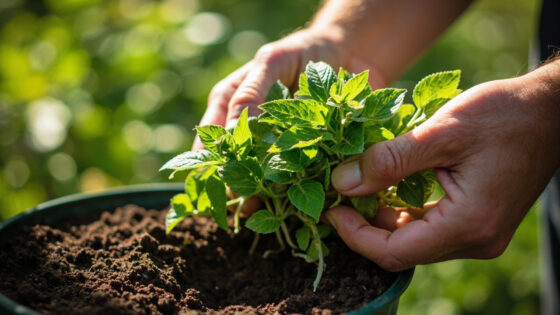 how to grow stevia from cuttings