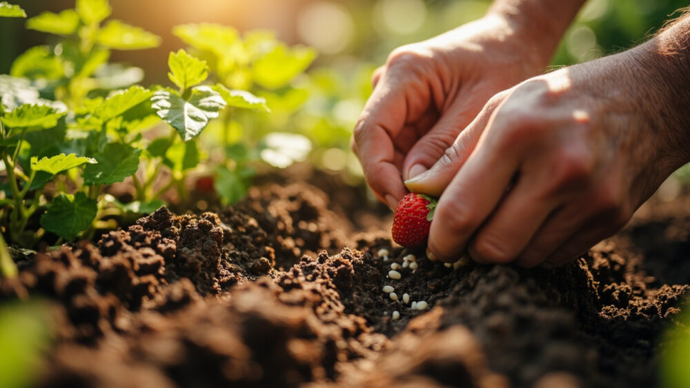how to grow strawberries from seed