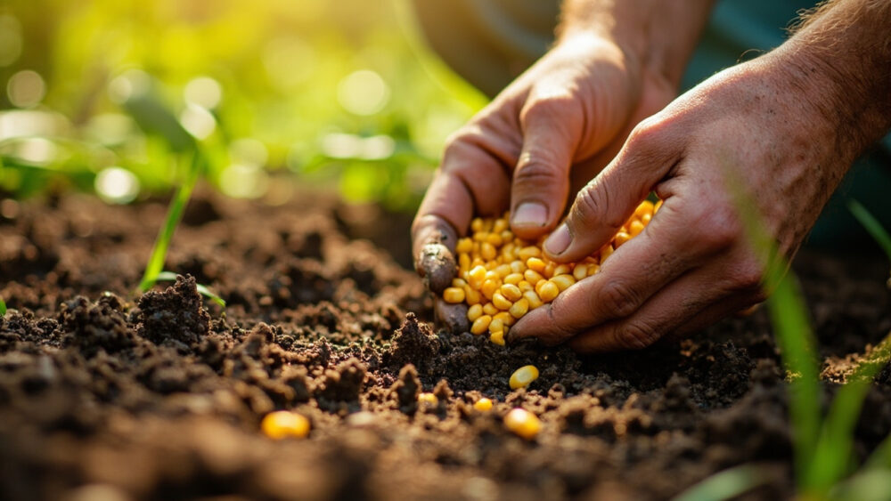 how to grow sweet corn from seed