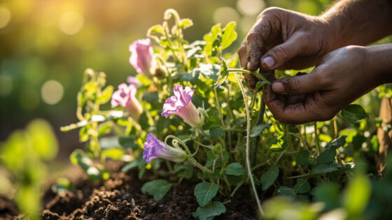 how to grow sweet peas