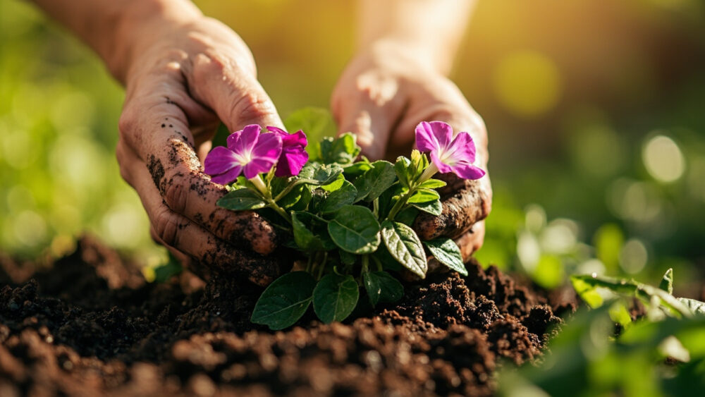 how to grow vinca