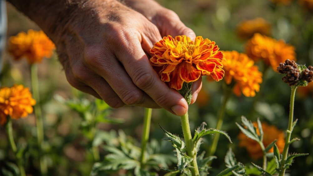 how to harvest calendula
