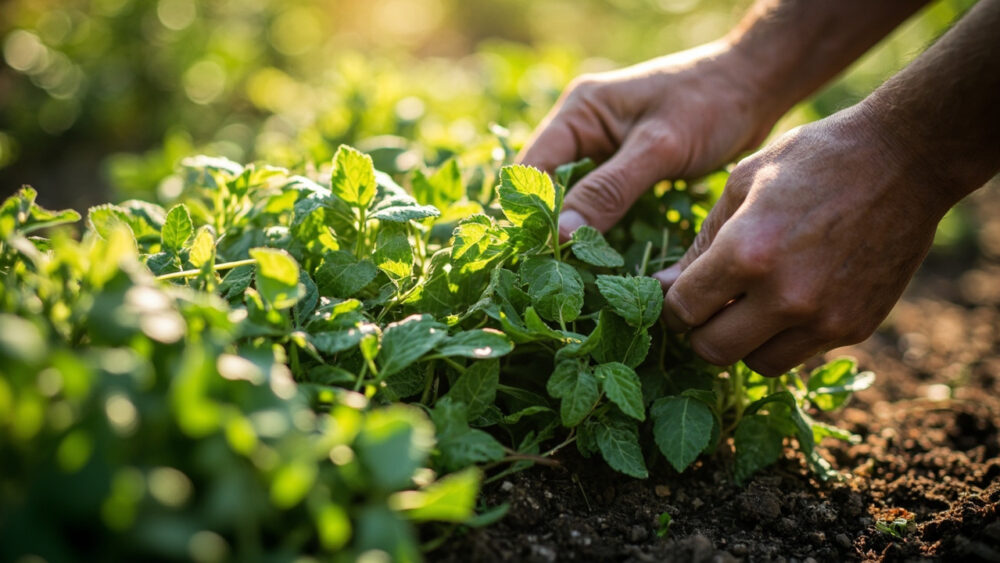 how to harvest oregano
