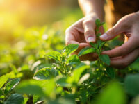how to harvest stevia