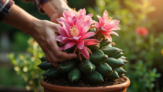 how to make christmas cactus bloom