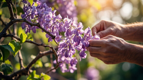 how to make wisteria bloom