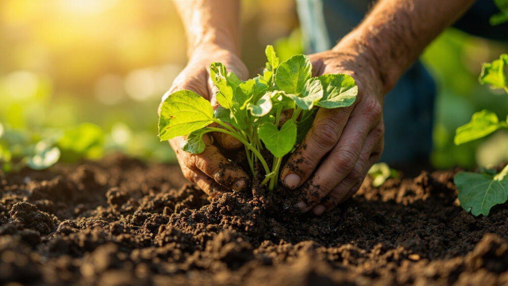 how to plant sweet potato vine