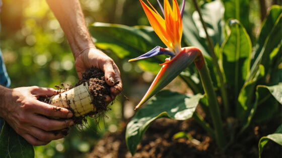 how to propagate bird of paradise