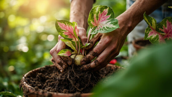 how to propagate caladium