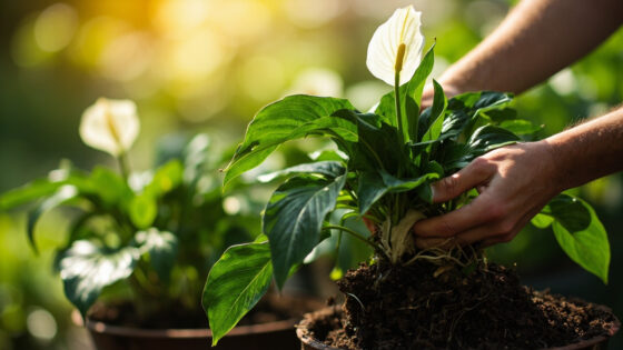 how to propagate peace lily