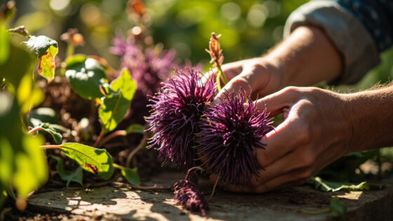 how to propagate purple passion plant