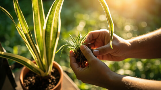 how to propagate spider plant