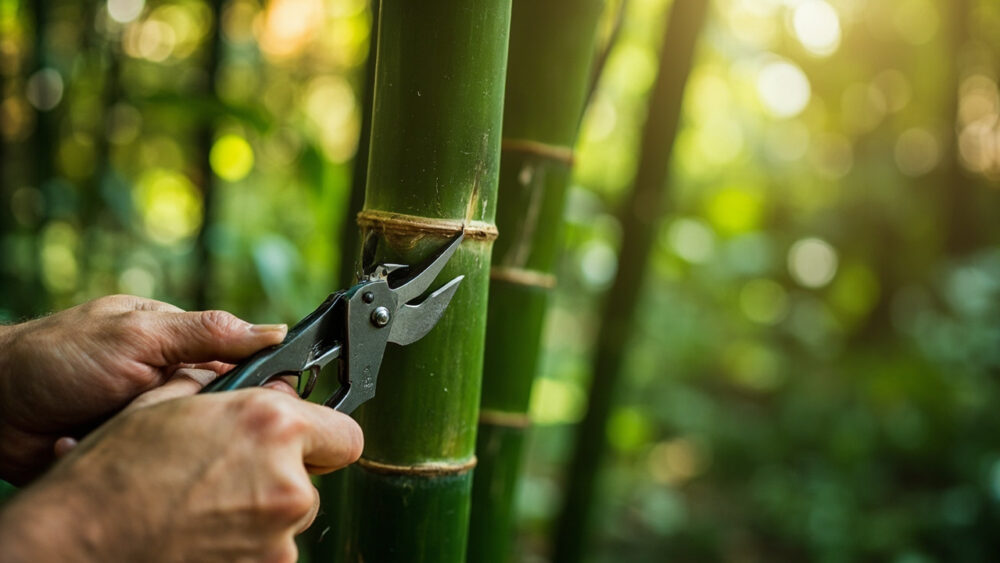 how to prune bamboo