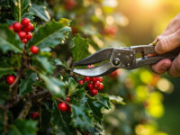 how to prune holly bushes