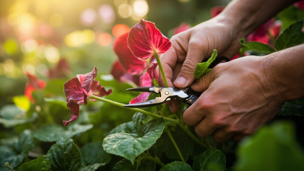 how to prune impatiens