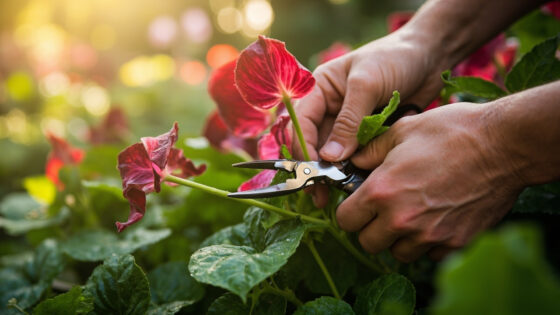 how to prune impatiens