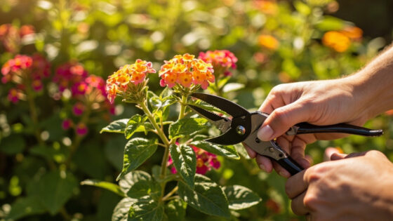 how to prune lantana