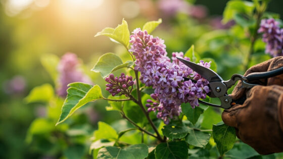 how to prune lilacs
