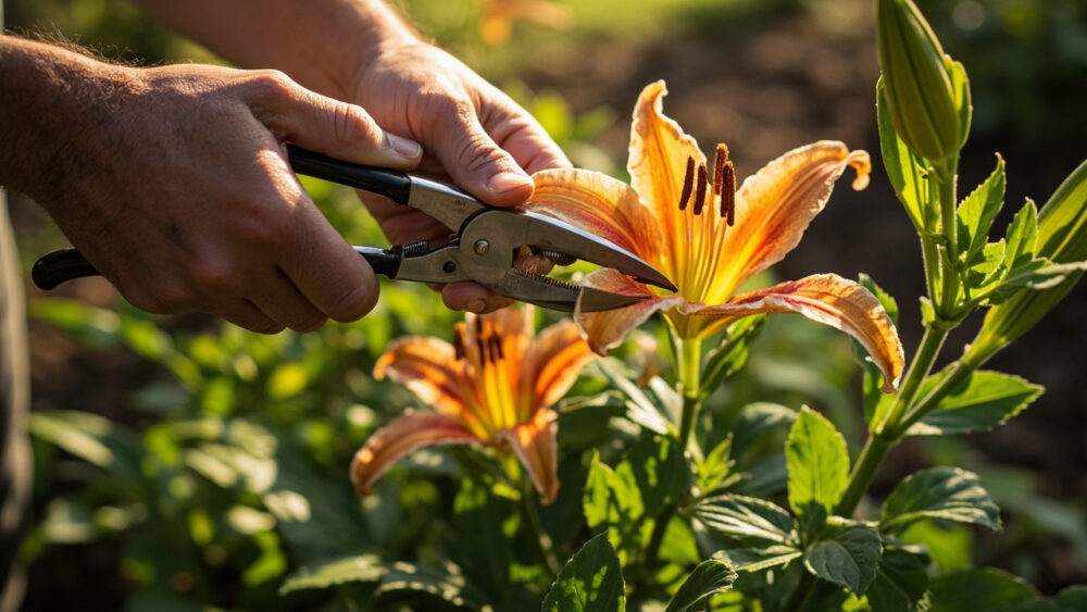 how to prune lilies