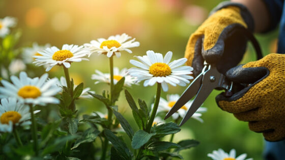 how to prune shasta daisies