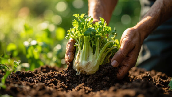 how to regrow celery from scraps