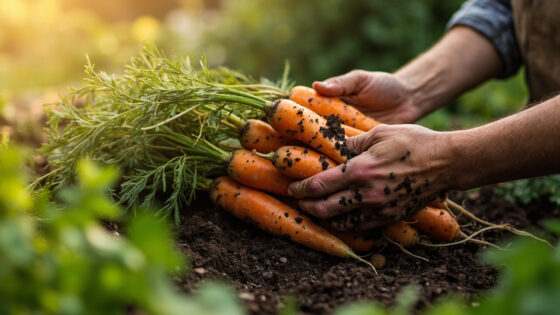 how to store carrots