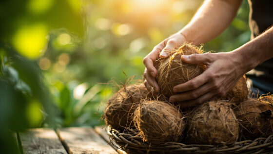 how to store coconuts