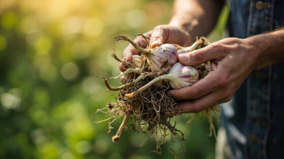 how to store garlic