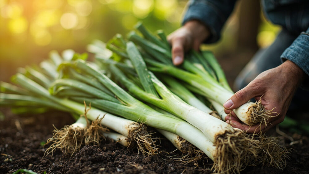 how to store leeks
