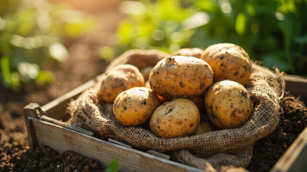how to store potatoes