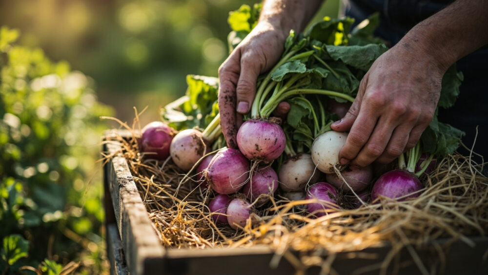 how to store turnips