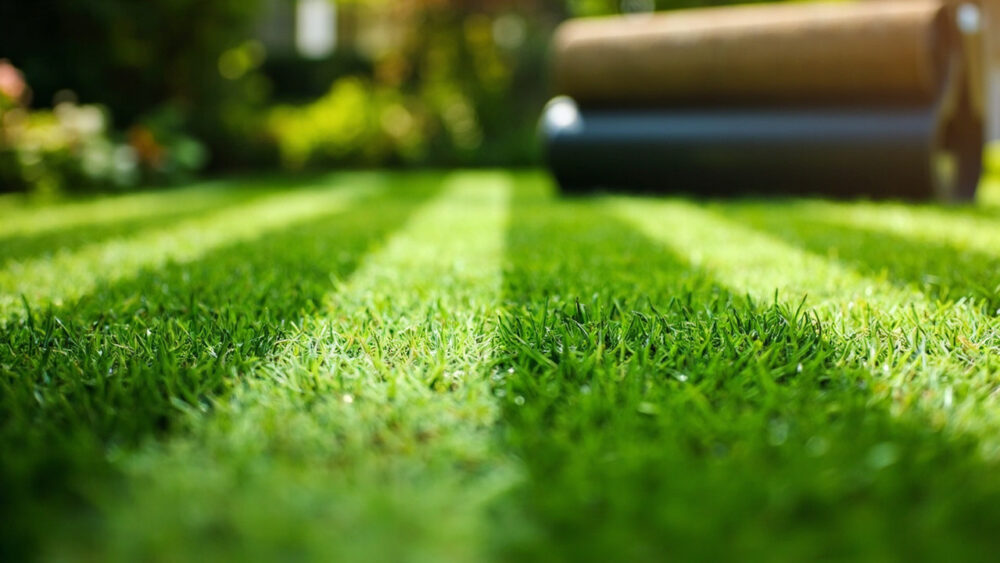 how to stripe a lawn