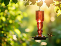 hummingbird feeder placement tips