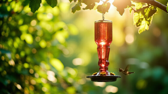 hummingbird feeder placement tips